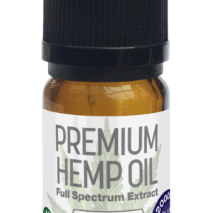 2 Pack of Premium Hemp Oil 20% dropper bottles